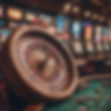 Overview of various casino game categories