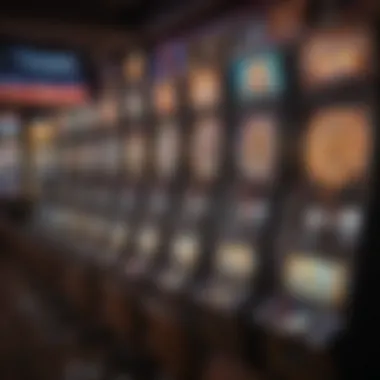 A wide array of modern slot machines with unique themes