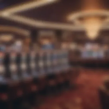 Diverse casino gaming environment with various age groups