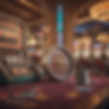 Illustration of casino rewards and bonuses