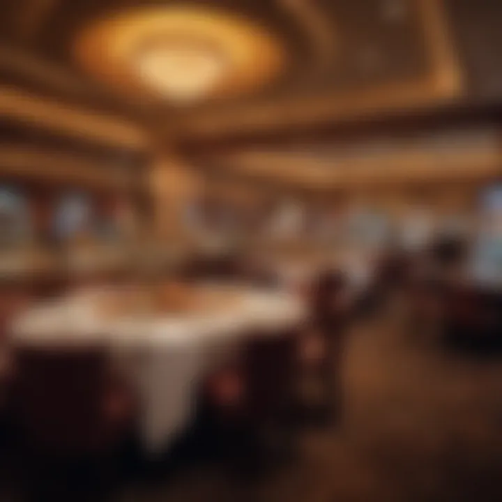 Luxurious dining options available at Casino Queen Illinois highlighting fine cuisine