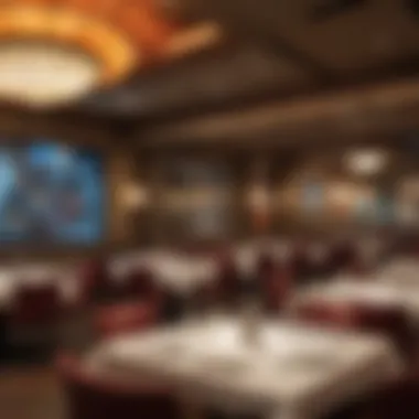 Diverse dining options at MGM Excalibur