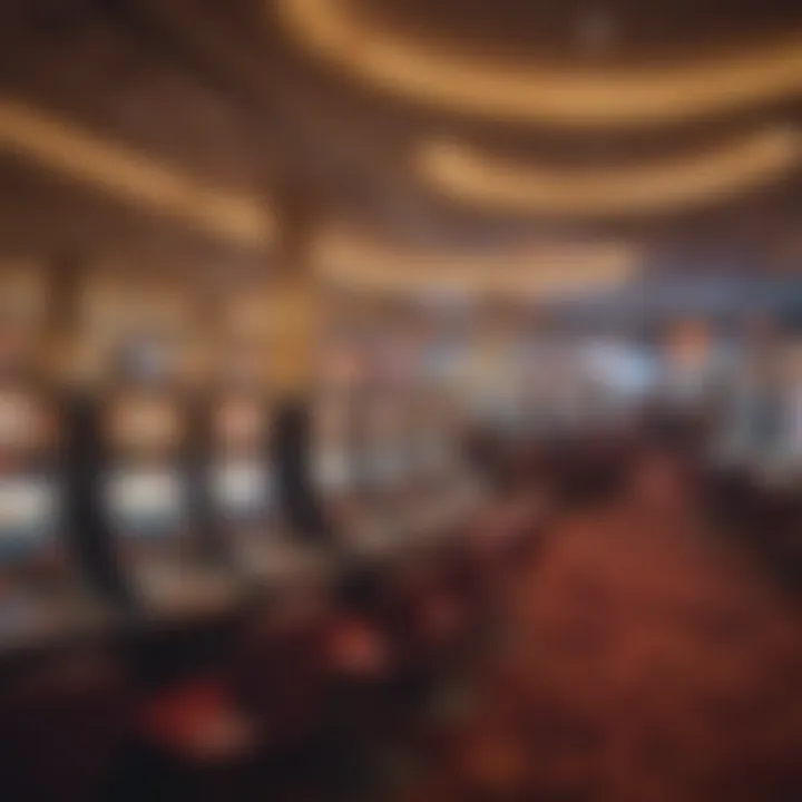 A bustling casino scene illustrating the vibrancy of the gaming industry in the Philippines.