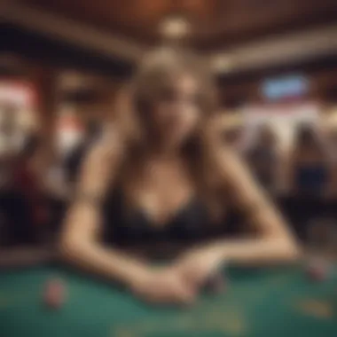 Responsible Gambling at Playland Casino Online A detailed depiction of responsible gambling practices in the context of online casinos.