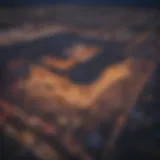 Aerial view of Sparks, Nevada showcasing casinos