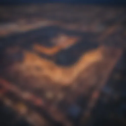 Aerial view of Sparks, Nevada showcasing casinos