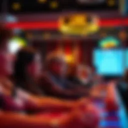 A captivating live bingo session showcasing enthusiastic players engaged in the game.