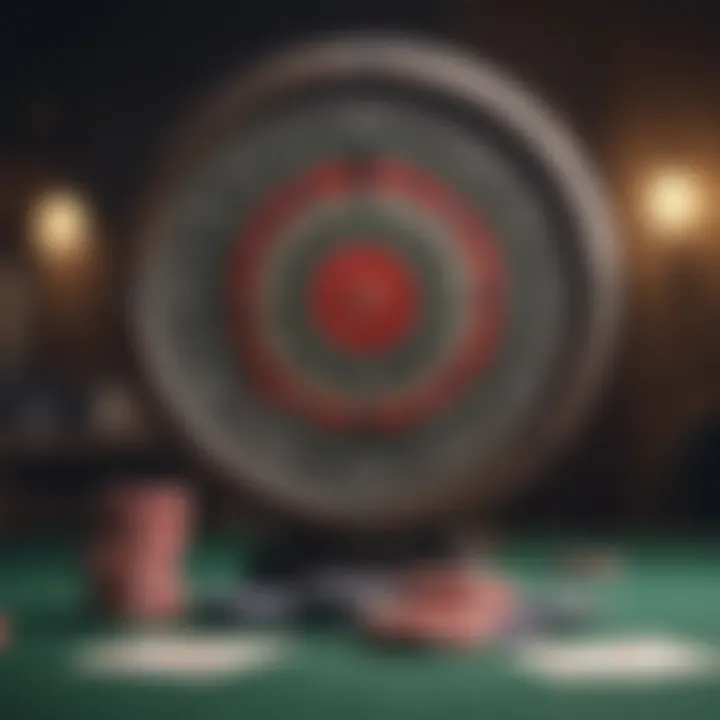 An insightful graphic illustrating poker target concepts