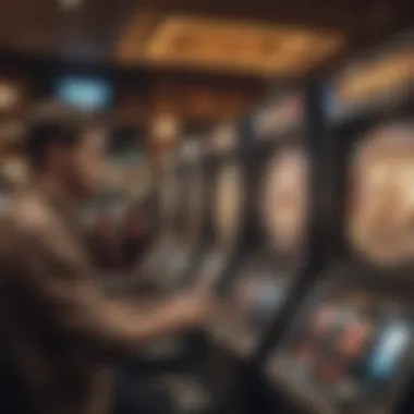 Thrill of Slot Gaming An engaging player enjoying a thrilling slot game experience