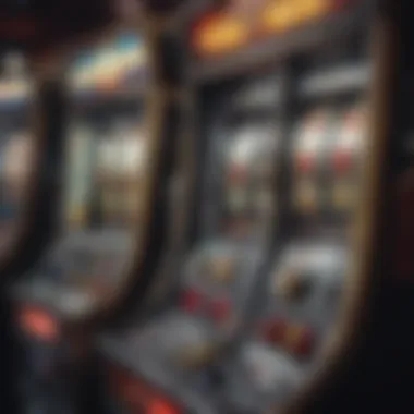 A creative depiction of the evolution of slot machines