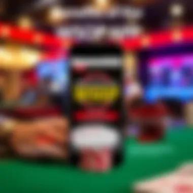 An infographic displaying the benefits of using the WSOP app for players.