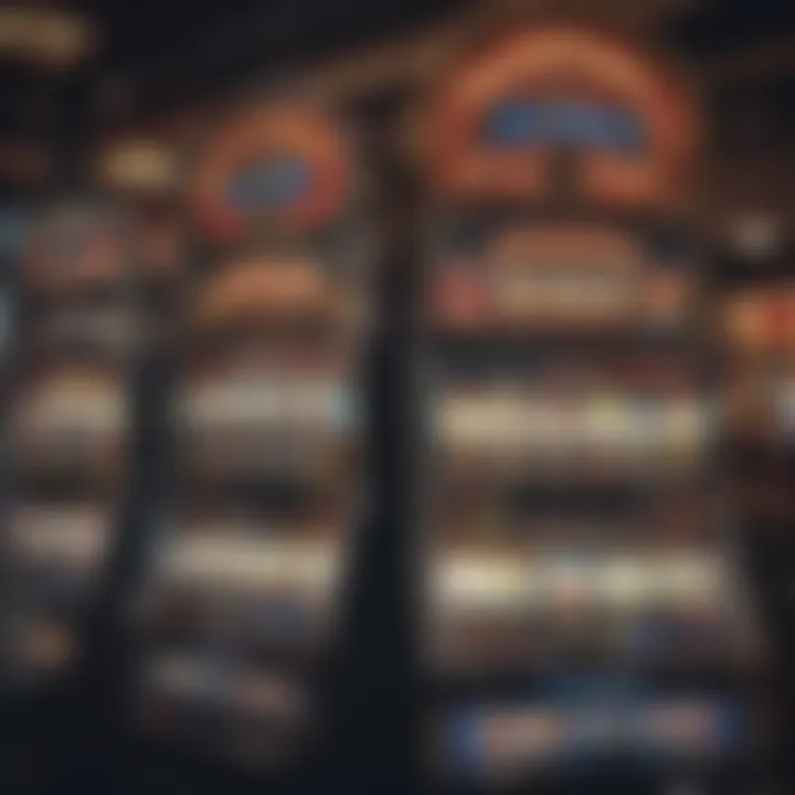 A variety of slot machine game types available at Rivers Casino
