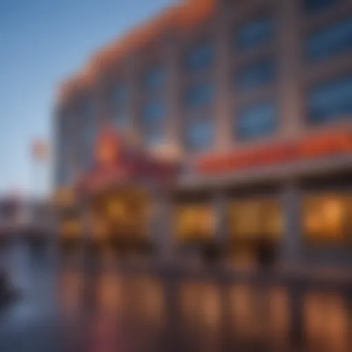 Exterior view showcasing the iconic Hard Rock Casino signage and architecture