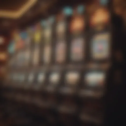 Historical evolution of slot machines over the decades.