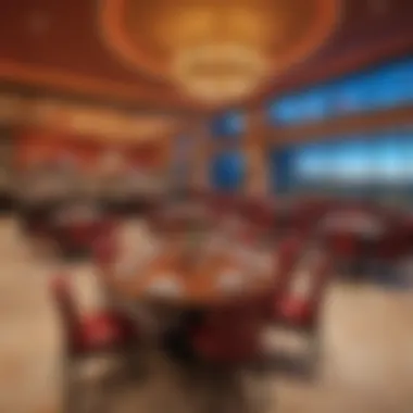 Vibrant dining area with diverse culinary offerings at Resorts World Las Vegas