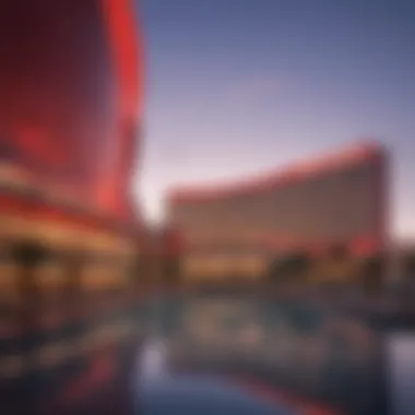 A stunning exterior view of Resorts World Las Vegas showcasing its modern architecture