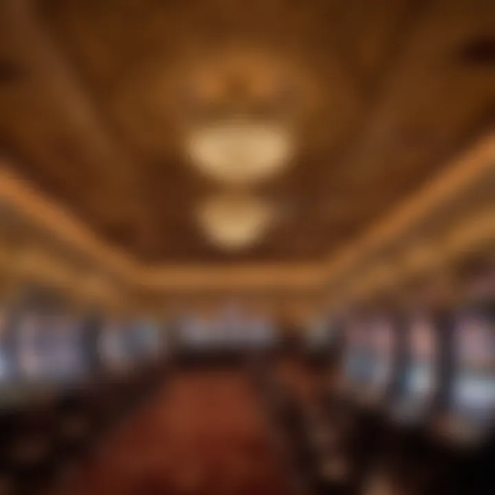 Historic casino interior showcasing the lavish design and ambiance of old Las Vegas.